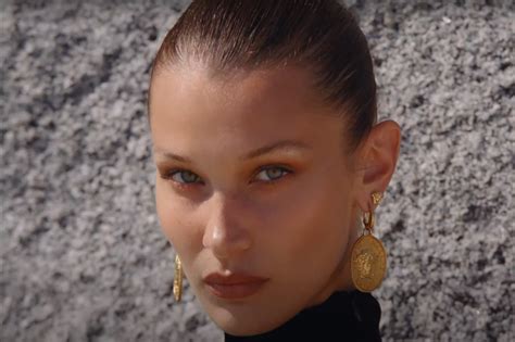 who is the woman in the new versace commercial|Versace commercial model.